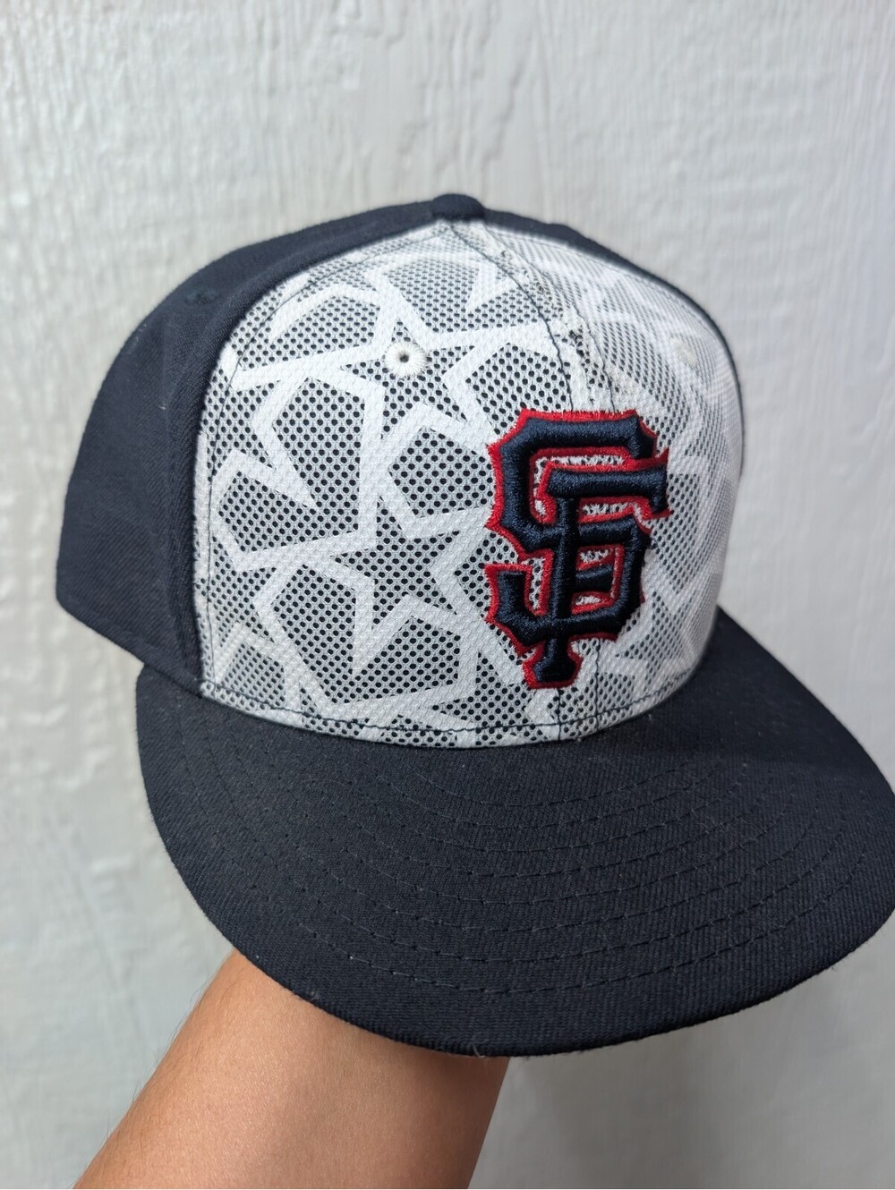 San Francisco Giants Hat July 4th New Era 59FIFTY MLB Cap 7 1/2